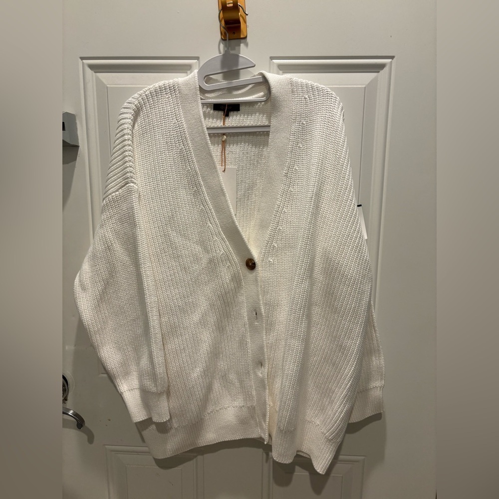 Quince white cardigan - Picture 2 of 6